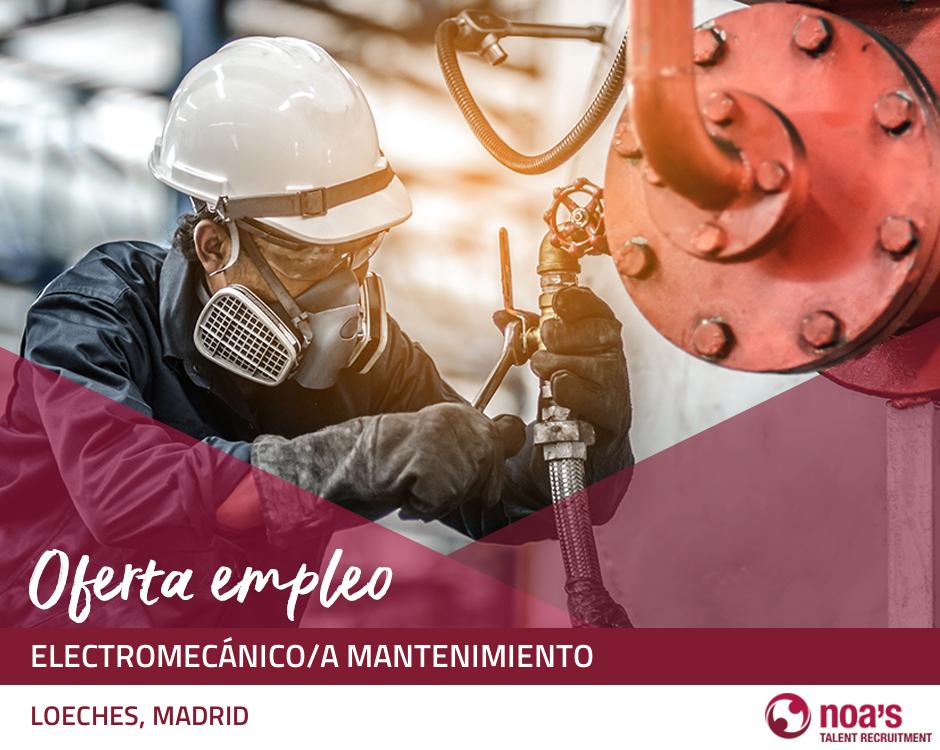 Electromecánico/a mantenimiento 