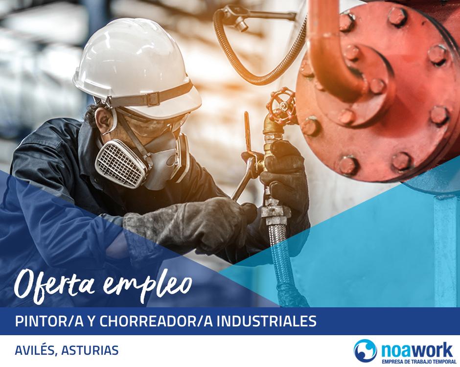 Pintor/a y chorreador/a industriales