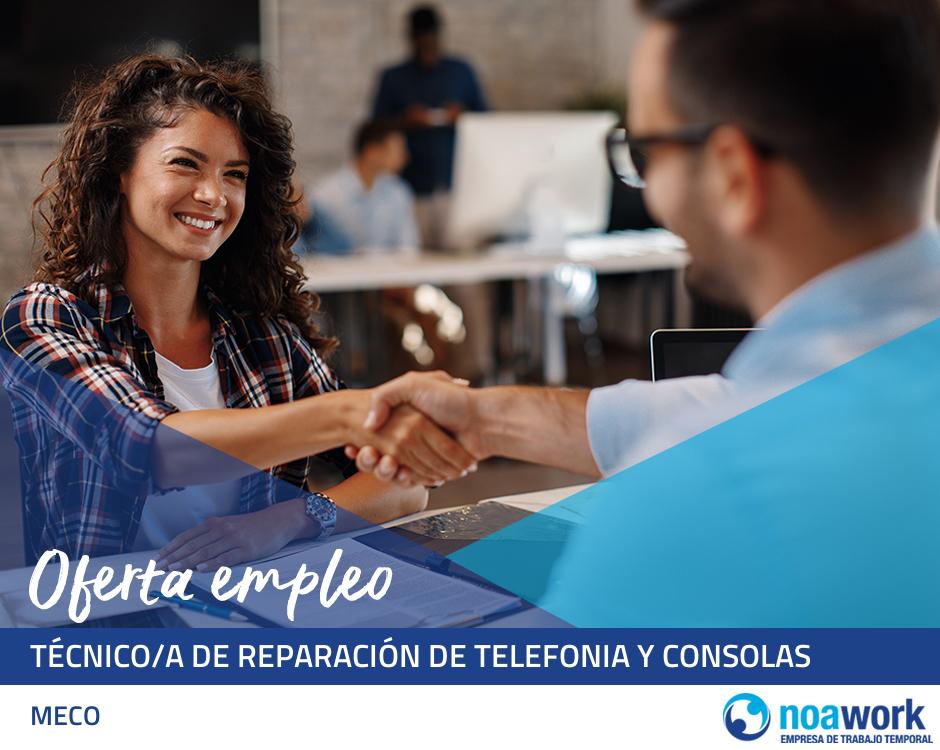 Técnico/a de reparación de telefonia y consolas