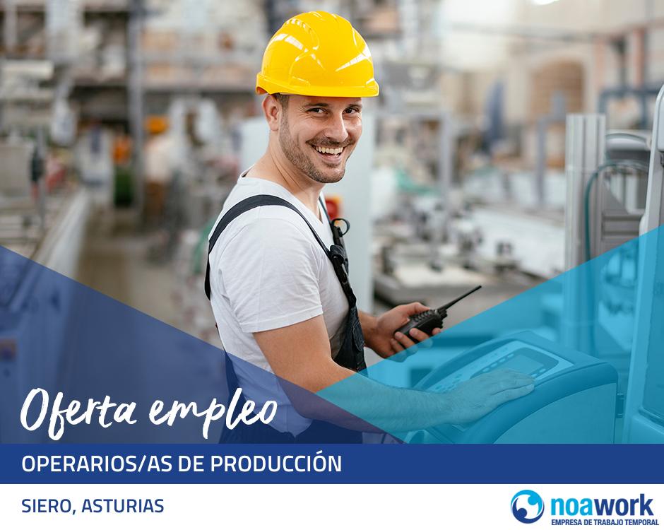 Operarios/as de producción