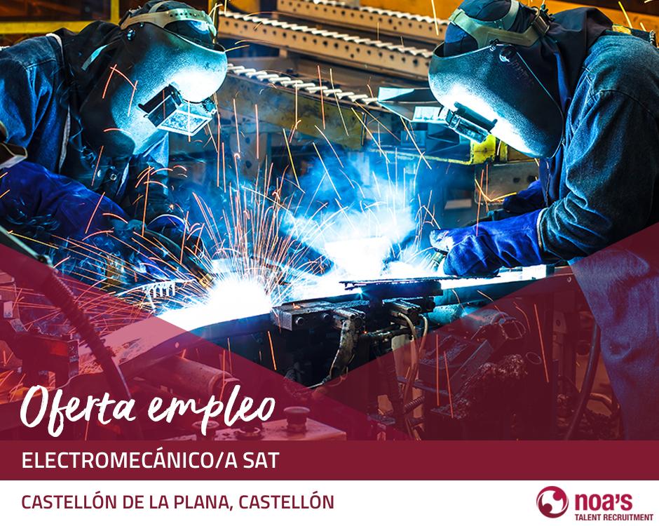 ETT CASTELLÓN DE LA PLANA, CASTELLÓN Electromecánico/a sat 