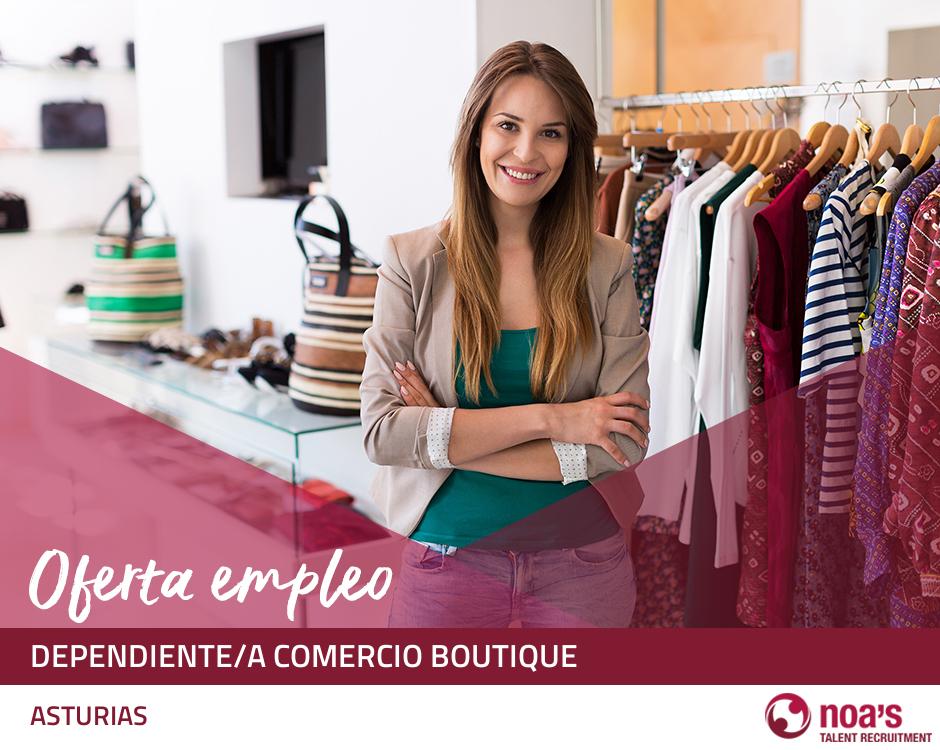 Dependiente/a comercio boutique