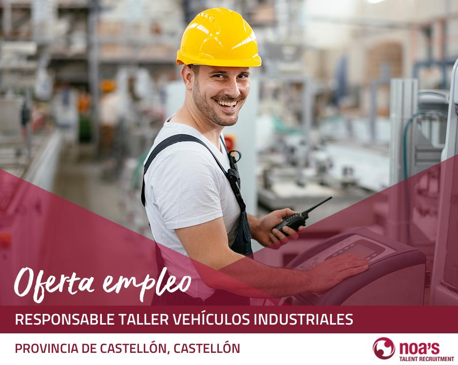 Responsable taller vehículos industriales