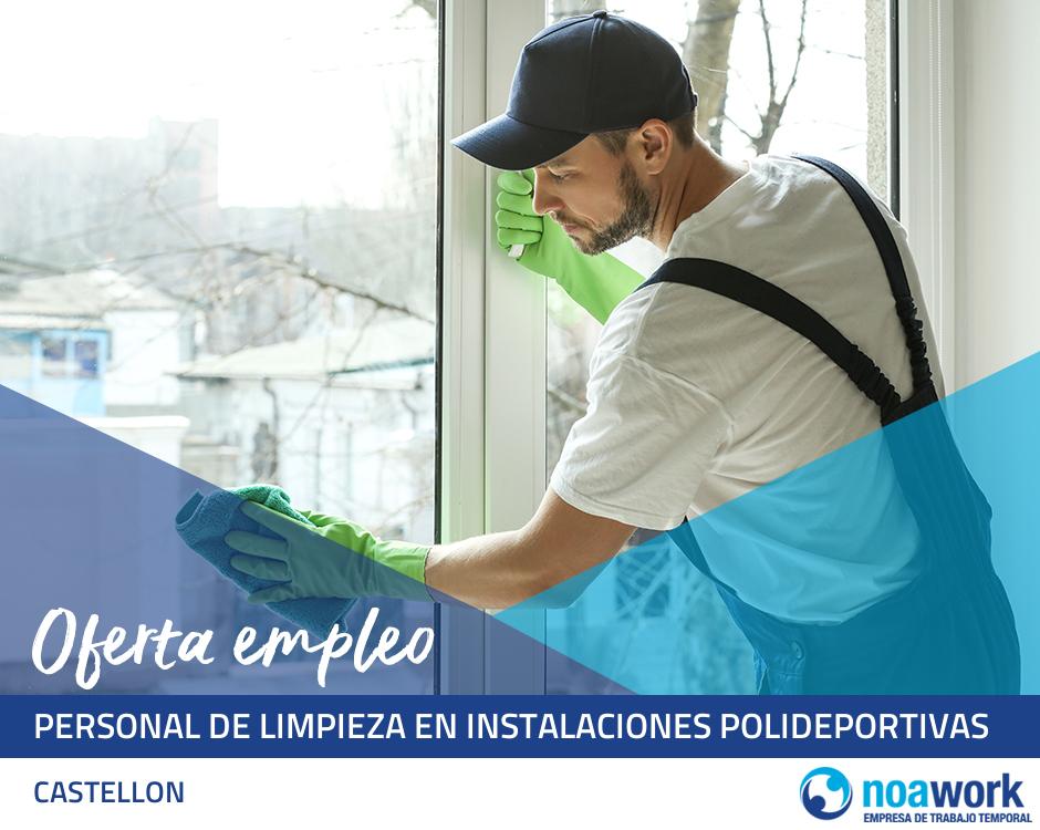 ETT CASTELLON  Personal de limpieza en instalaciones polideportivas