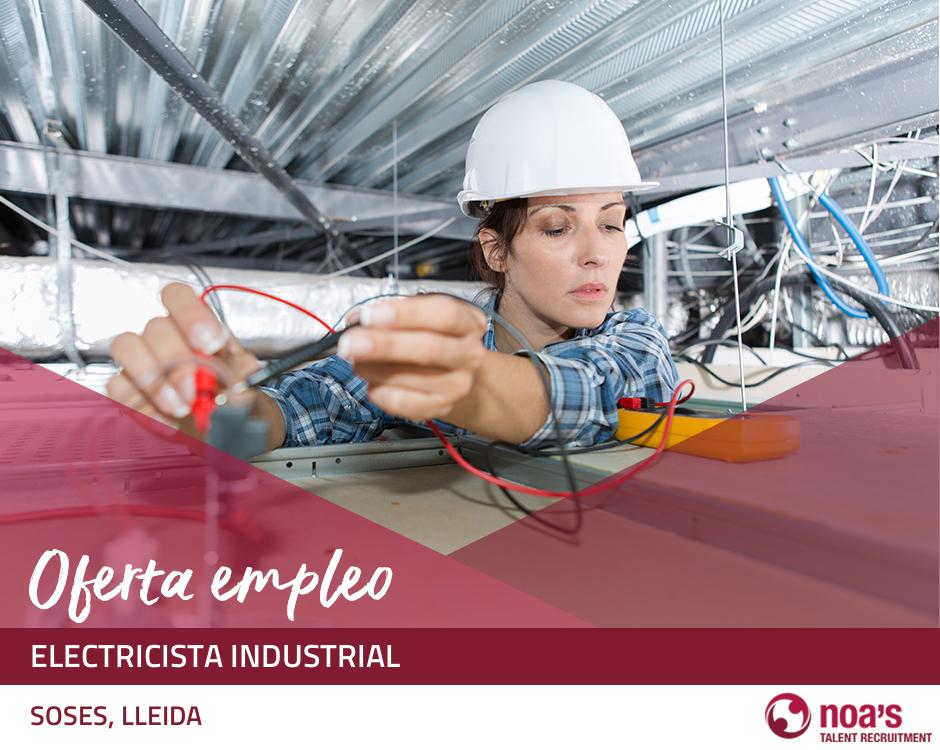 ETT SOSES, LLEIDA Electricista industrial