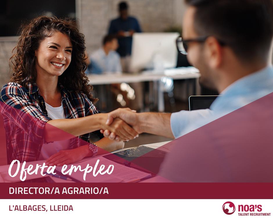 ETT L'ALBAGES, LLEIDA Director/a agrario/a