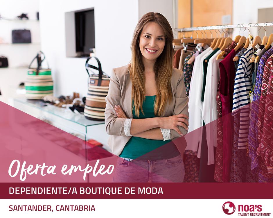 Dependiente/a boutique de moda