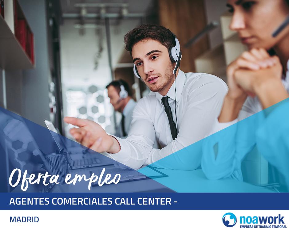 Agentes comerciales call center - 