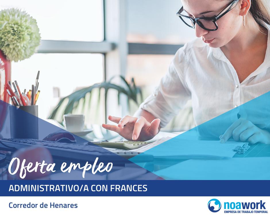 Administrativo/a con frances